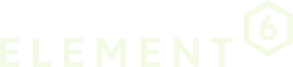 Element6 Website Design 2024 Final Assets Logo Offwhite